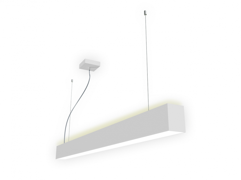 LED2 3314951 LINO II 120 P/N-Z závesné svietidlo s horným podsvietením biele