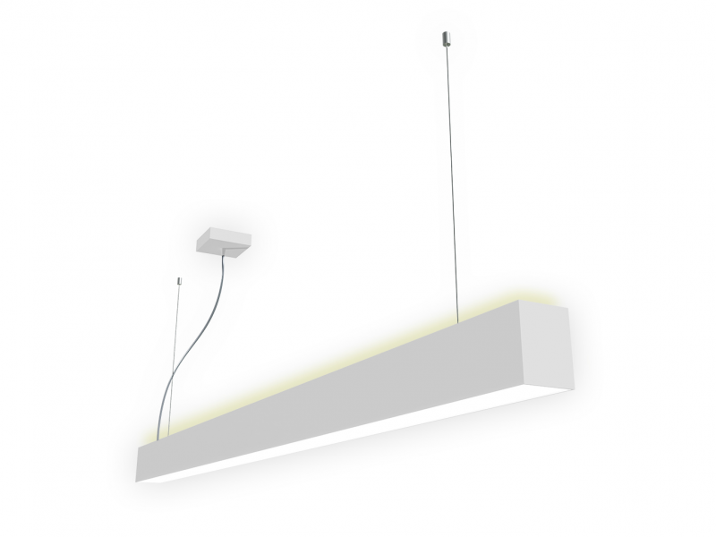 LED2 3315051 LINO II 150 P/N-Z závesné svietidlo s horným podsvietením biele