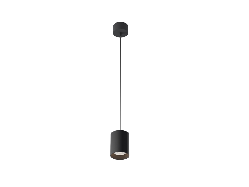 LED2 3480453DT TINY II M závesné svietidlo čierne stmievateľné