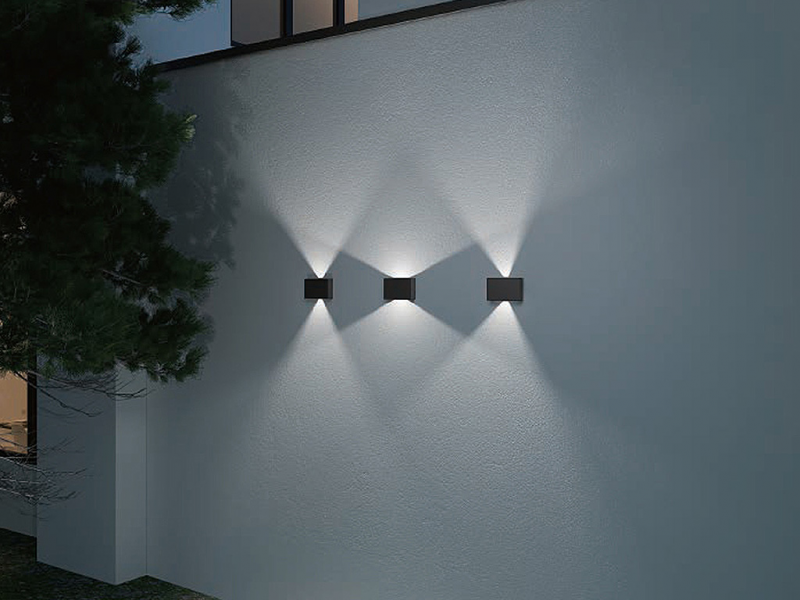 LED2 5131334 BLADE vonkajšie nástenné svietidlo antracitové