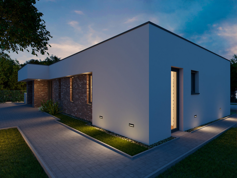 LED2 5141434 STEP IN S vonkajšie zápustné svietidlo antracitové