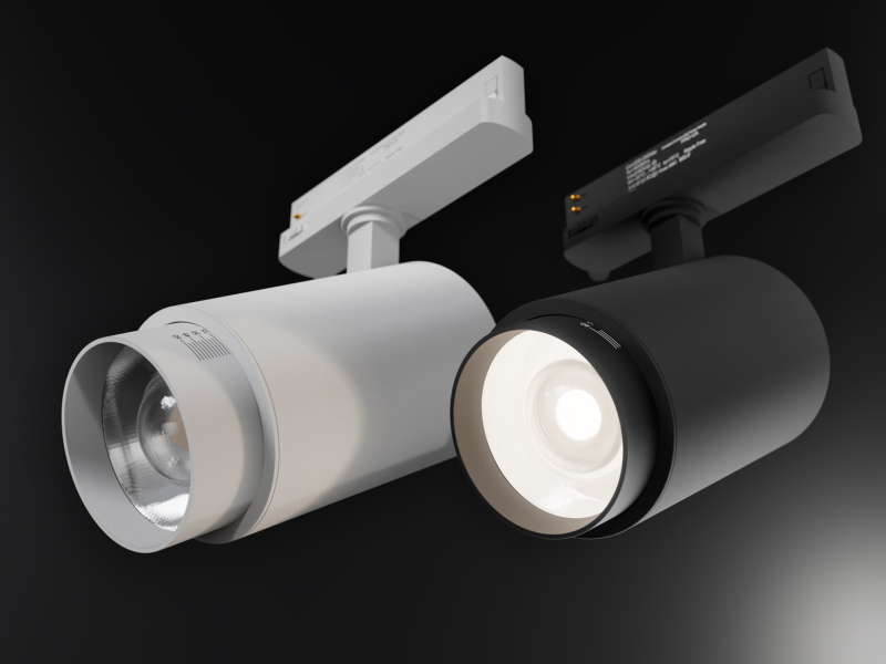 LED2 6095343 LEON lištové svietidlo čierne