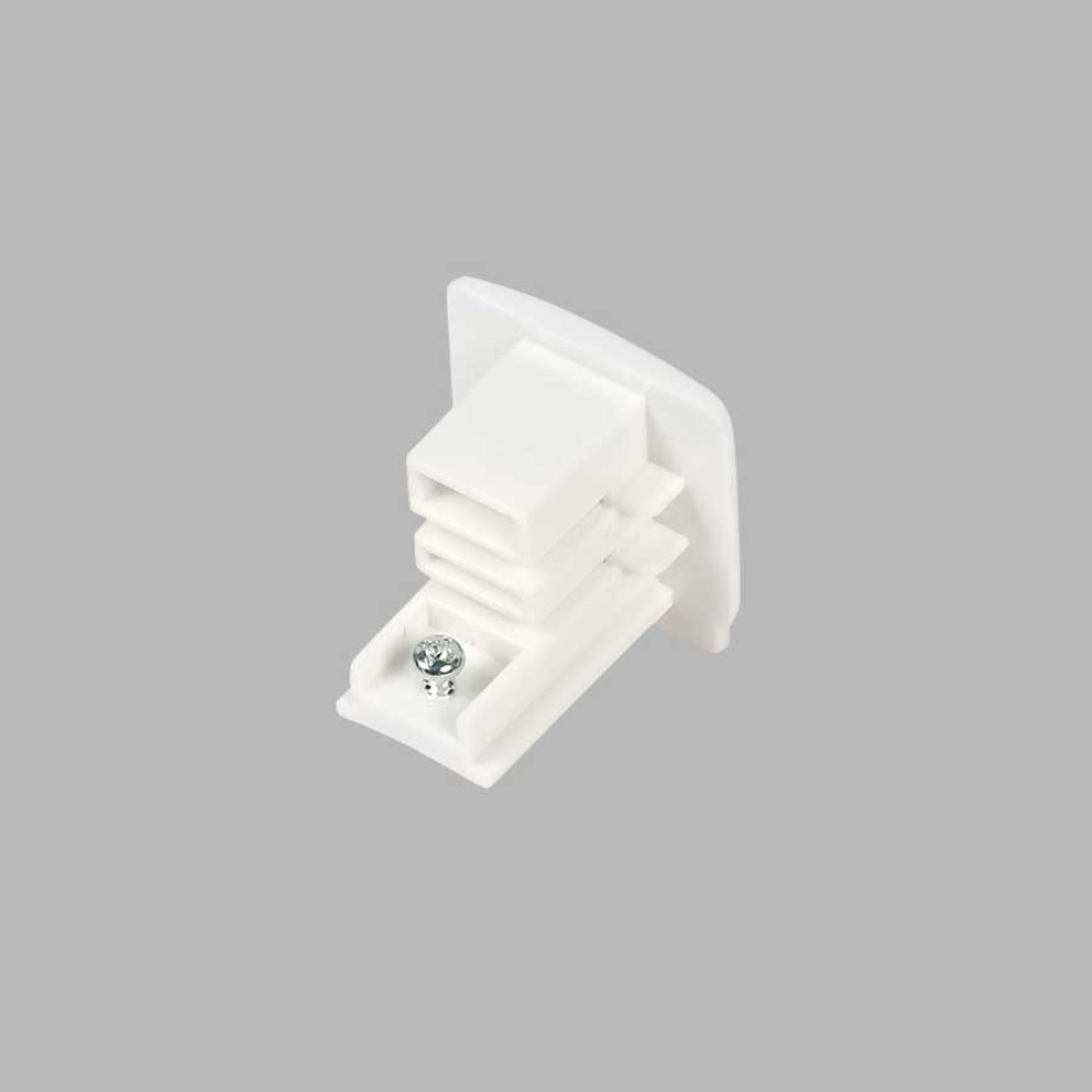 LED2 6360601 ECO TRACK koncovka biela