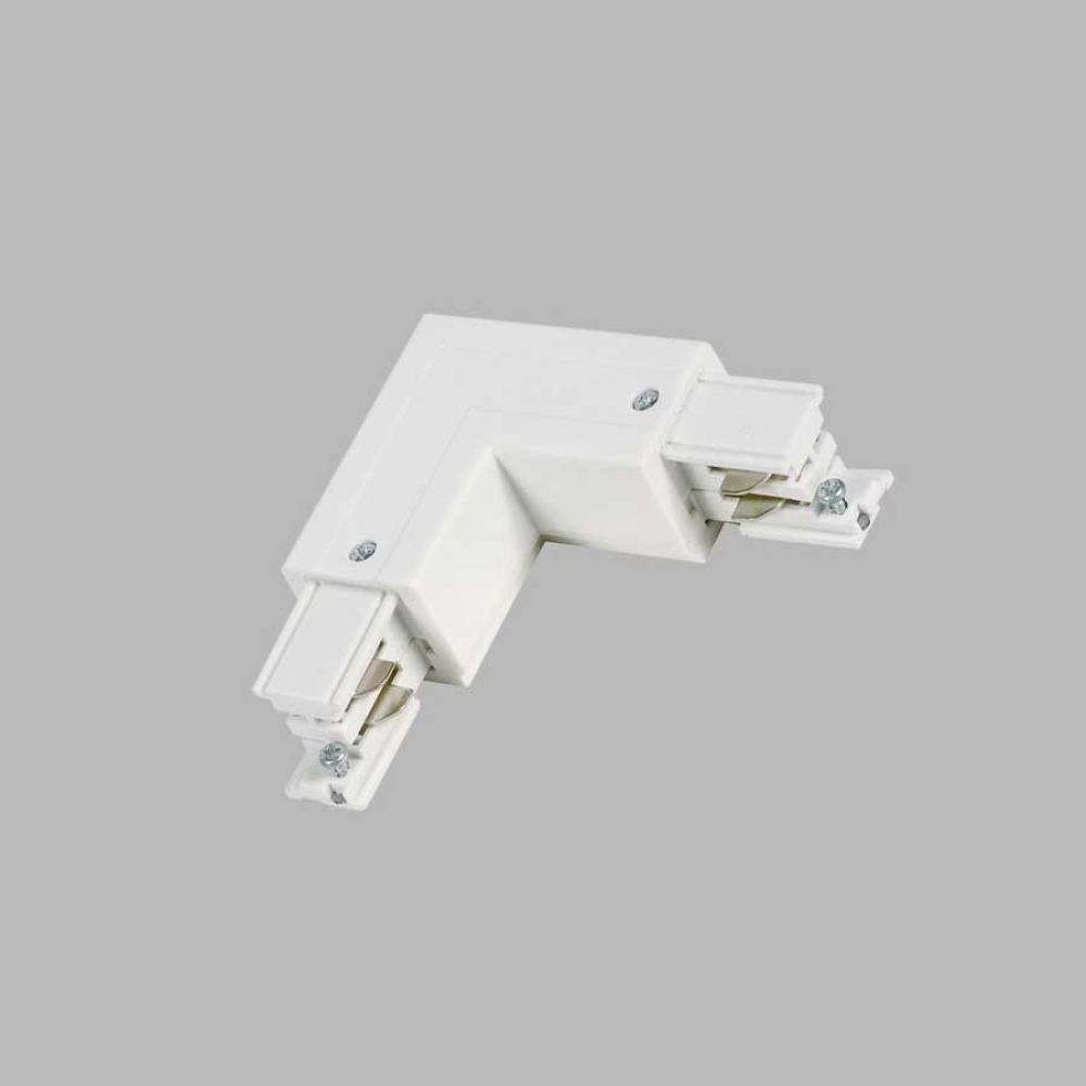 LED2 6360801 ECO TRACK L-spojka ľavá biela