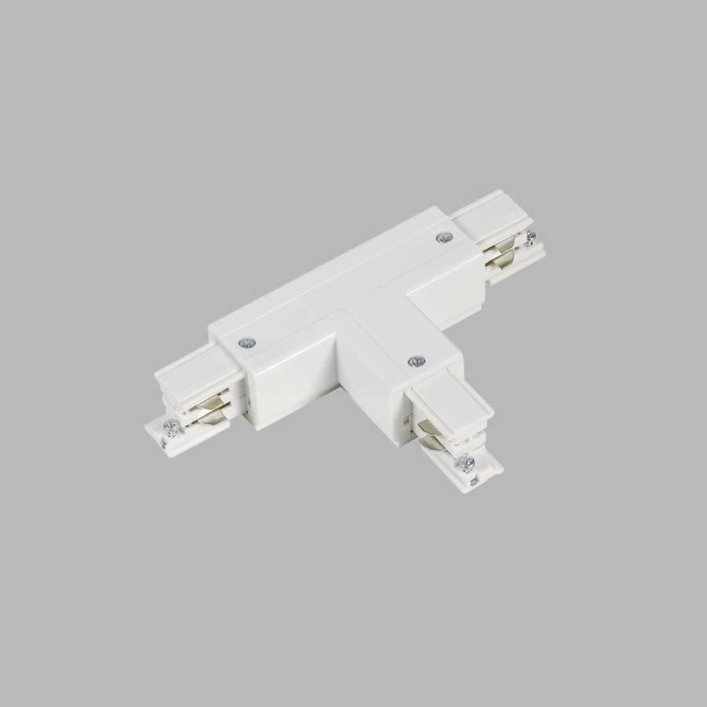 LED2 6361201 ECO TRACK T-spojka ľavá biela