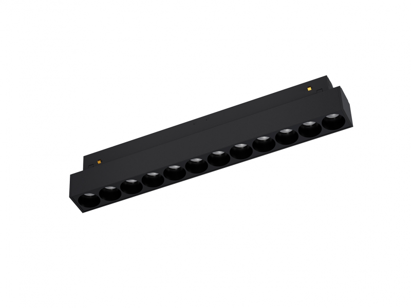 LED2 6480943D MAGLASER II 24 lištové svietidlo čierne stmievateľné