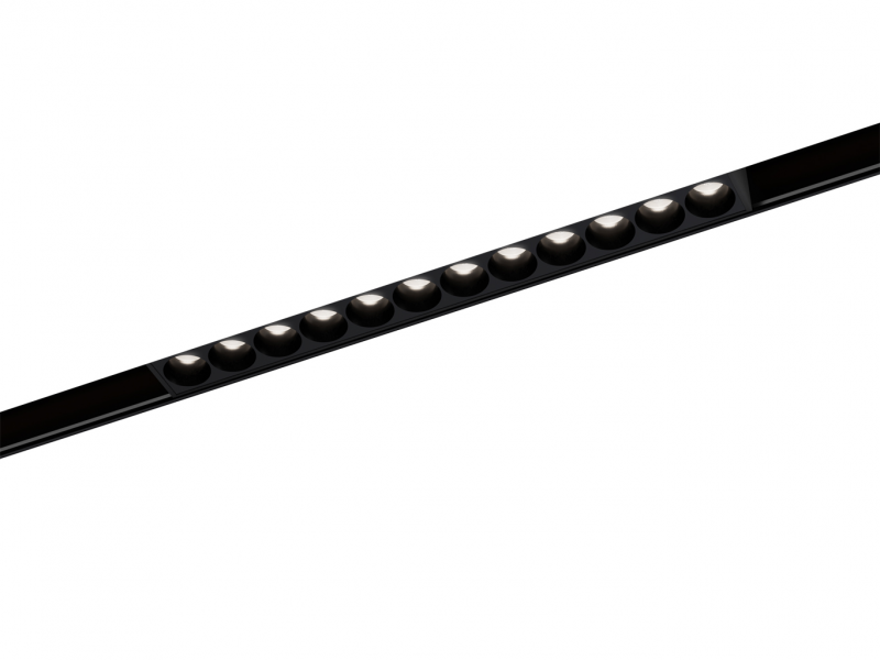 LED2 6480943D MAGLASER II 24 lištové svietidlo čierne stmievateľné