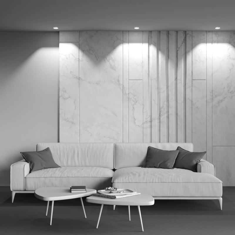 MAYTONI DL043-01-15W3K-SQ-W ALFA LED zápustné svietidlo