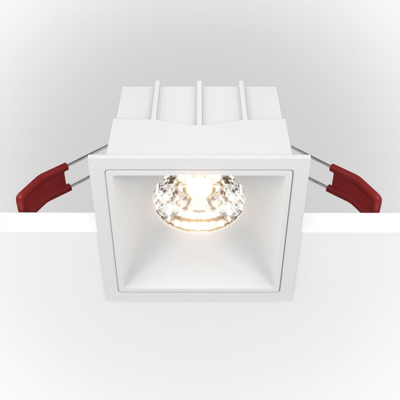 MAYTONI DL043-01-15W4K-D-SQ-W ALFA LED zápustné svietidlo