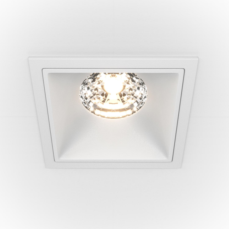 MAYTONI DL043-01-15W4K-SQ-W ALFA LED zápustné svietidlo