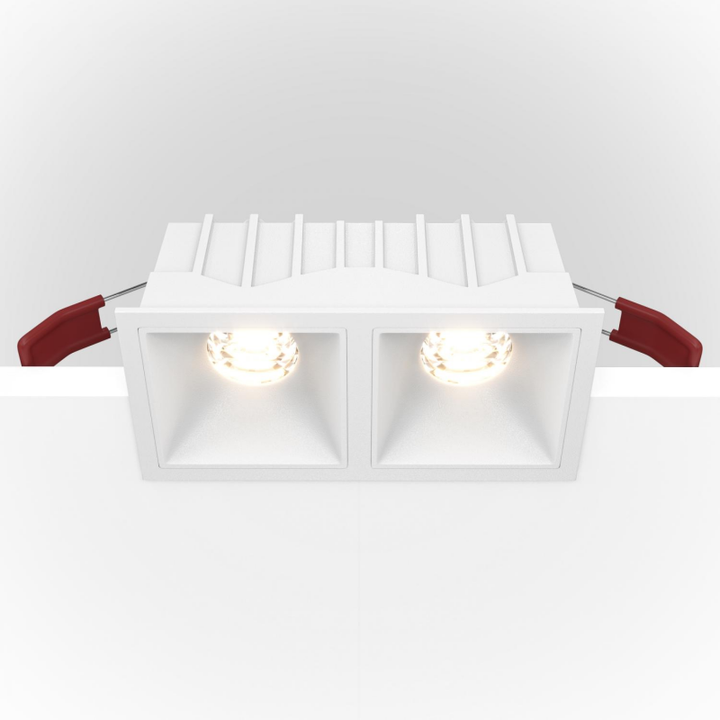 MAYTONI DL043-02-10W4K-D-SQ-W ALFA LED zápustné svietidlo