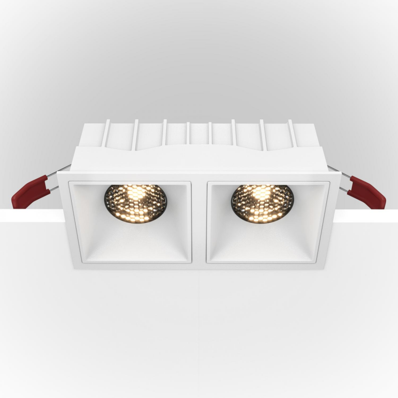 MAYTONI DL043-02-15W3K-D-SQ-W ALFA LED zápustné svietidlo