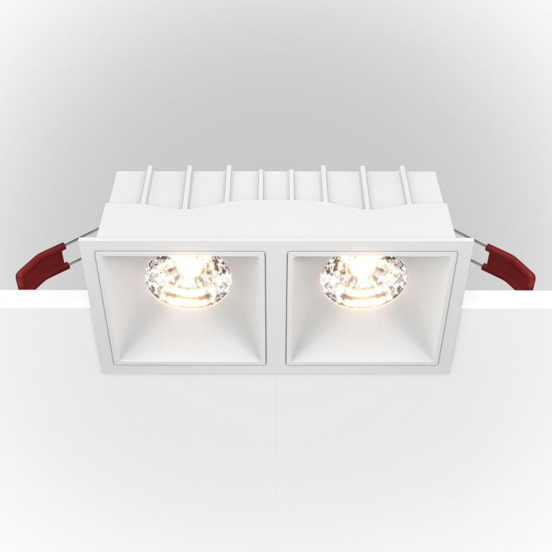 MAYTONI DL043-02-15W3K-D-SQ-W ALFA LED zápustné svietidlo