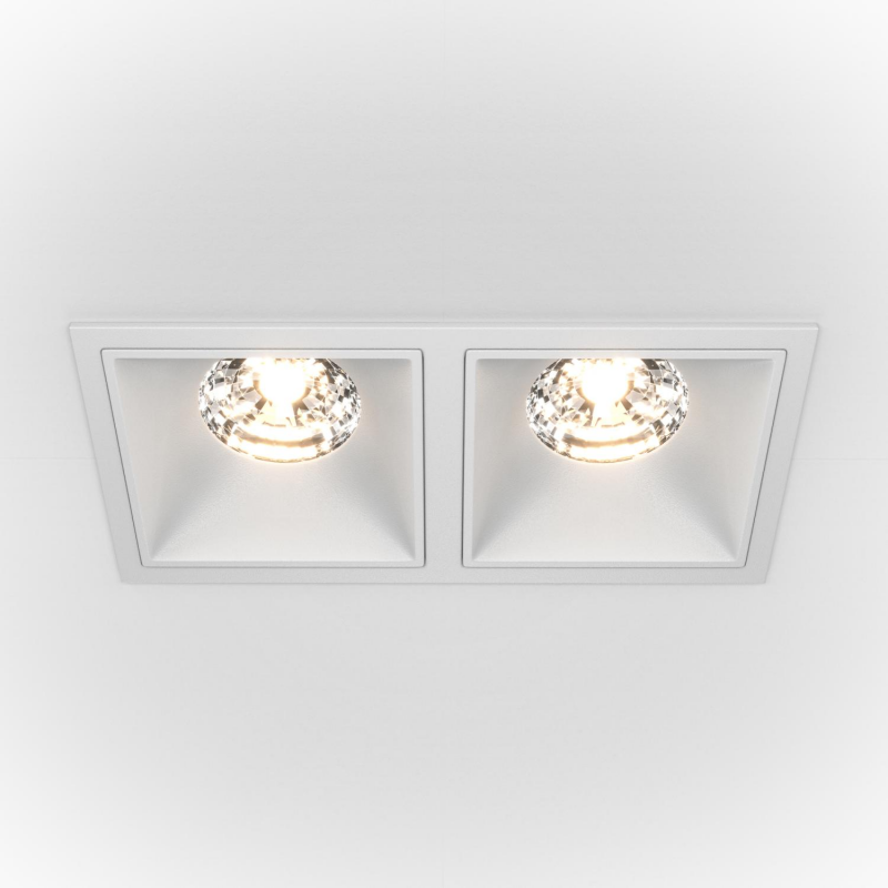 MAYTONI DL043-02-15W3K-D-SQ-W ALFA LED zápustné svietidlo