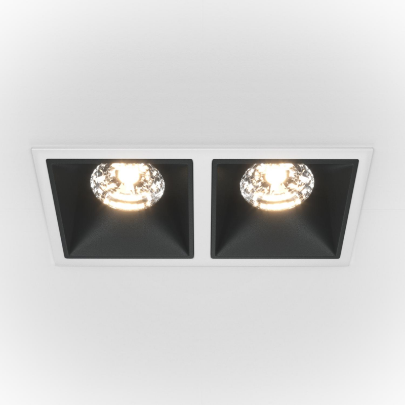MAYTONI DL043-02-15W3K-D-SQ-WB ALFA LED zápustné svietidlo