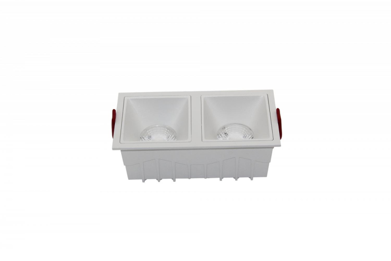 MAYTONI DL043-02-15W4K-SQ-W ALFA LED zápustné svietidlo