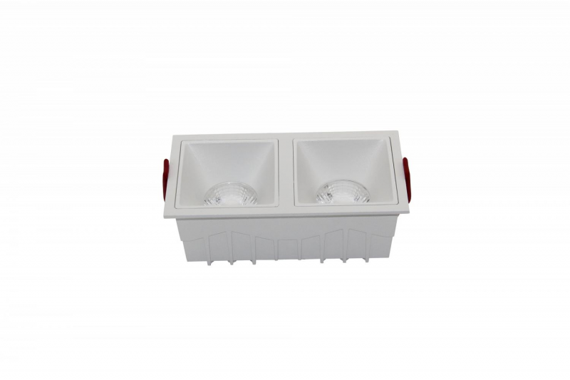 MAYTONI DL043-02-15W4K-SQ-W ALFA LED zápustné svietidlo