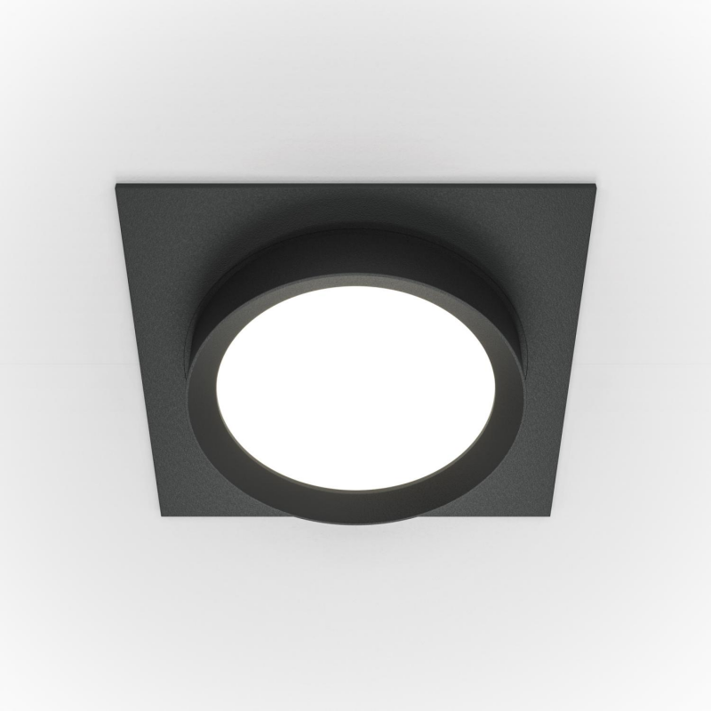 MAYTONI DL086-GX53-SQ-B HOOP zápustné svietidlo