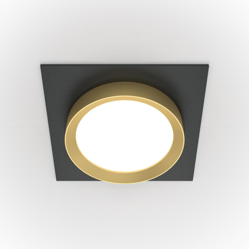 MAYTONI DL086-GX53-SQ-BG HOOP zápustné svietidlo