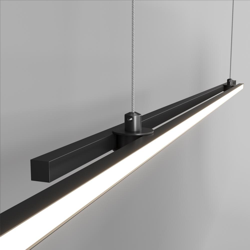 MAYTONI MOD005PL-L36BK HALO závesné svietidlo