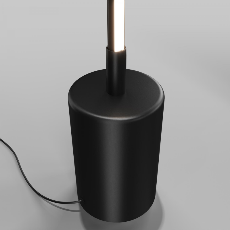 MAYTONI MOD147FL-L20BK1 FLOW stojacia lampa