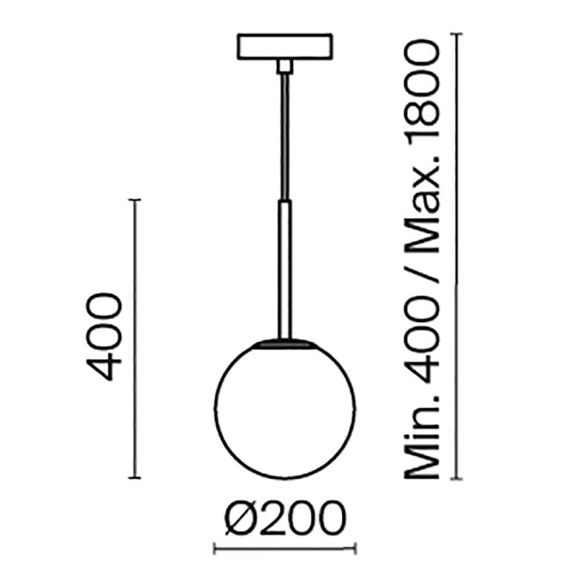 MAYTONI MOD321PL-01B1 BASIC FORM závesné svietidlo