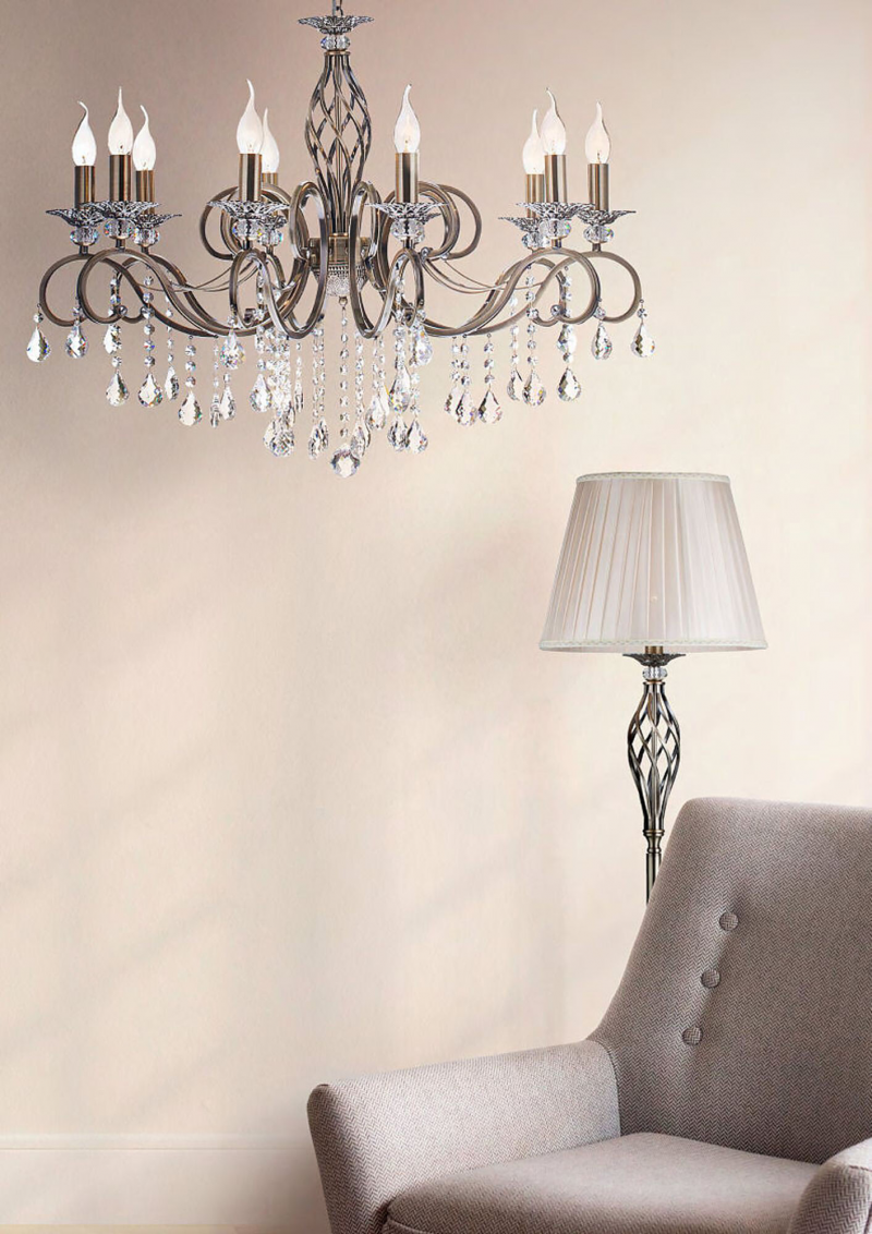 MAYTONI RC247-PL-10-R GRACE závesné svietidlo