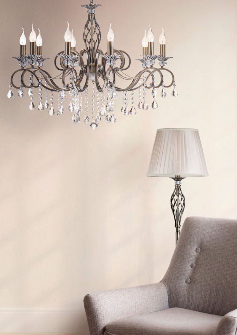 MAYTONI RC247-PL-10-R GRACE závesné svietidlo