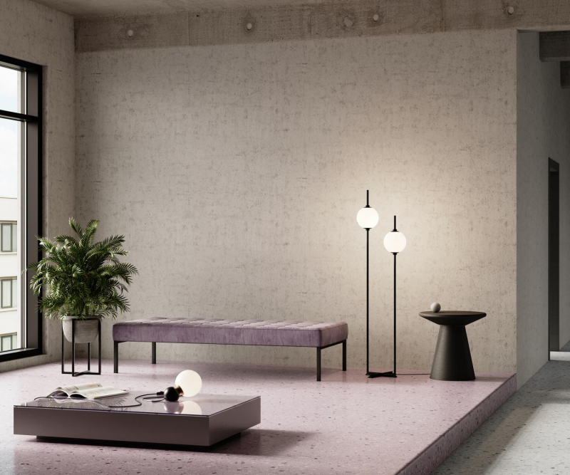 MAYTONI Z020FL-L12BK THE SIXTH SENSE stojacia lampa