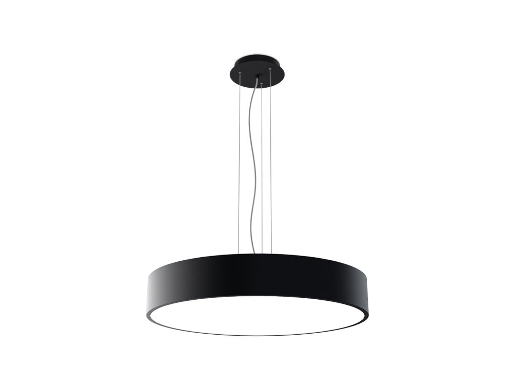 LED2 3271353DT MONO 60 PZ závesné svietidlo čierne stmievateľné