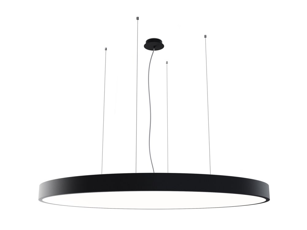 LED2 3276773DT MONO SLIM 100 P-Z závesné svietidlo čierne stmievateľné