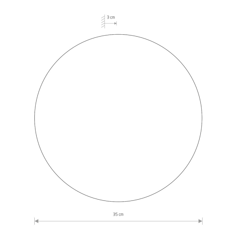 Nowodvorski 10351 RING nástenné svietidlo
