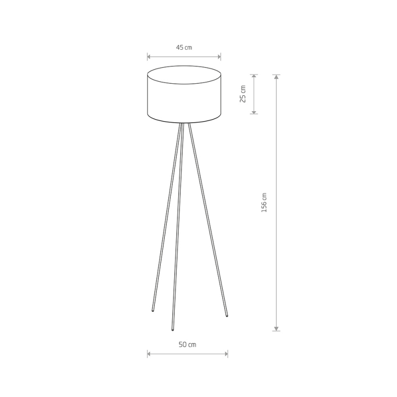 Nowodvorski 8191 CADILAC stojacia lampa