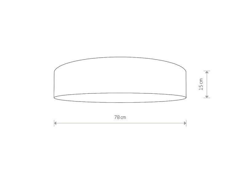 Nowodvorski 8802 TURDA stropné svietidlo