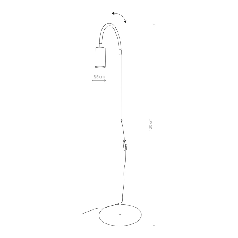 Nowodvorski 8935 EYE FLEX stojacia lampa