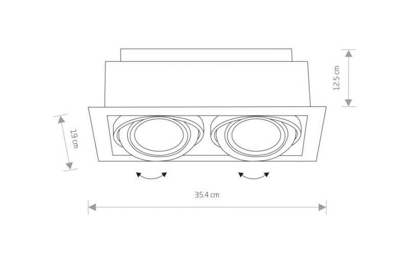 Nowodvorski 9574 DOWNLIGHT zápustné bodové svietidlo