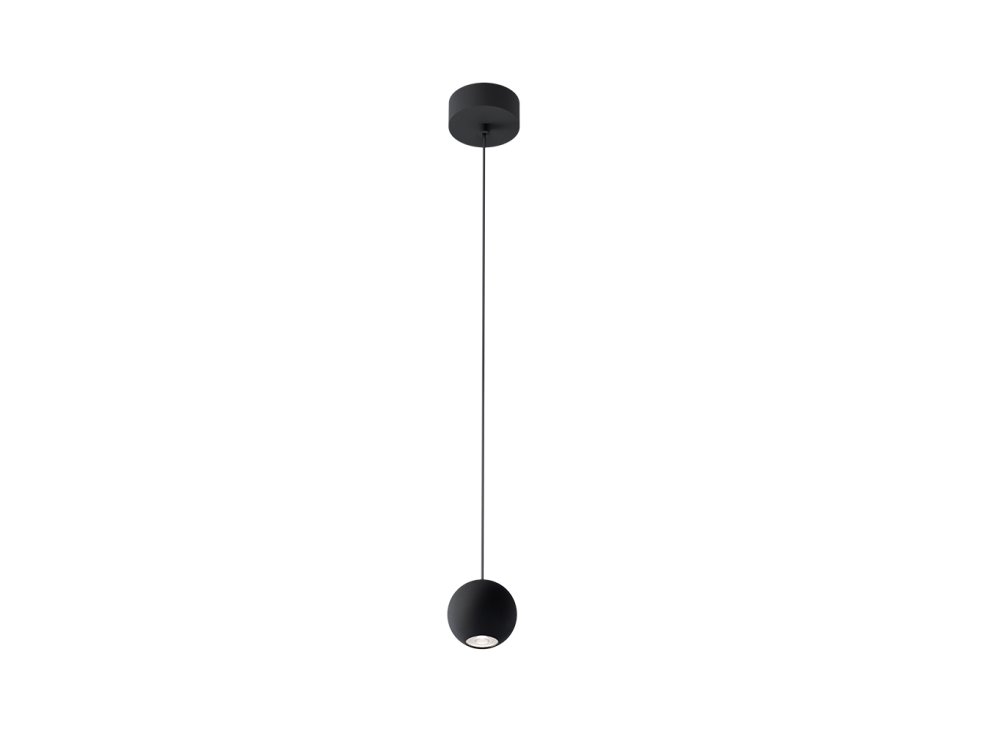 LED2 3490733DT OCCO Z závesné svietidlo čierne stmievateľné