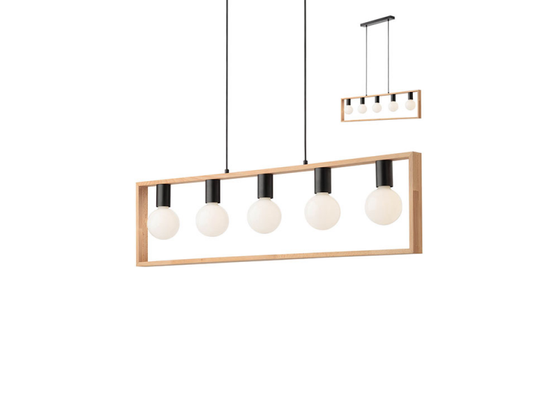 REDO SMARTER 01-1666 TIMBER závesné svietidlo
