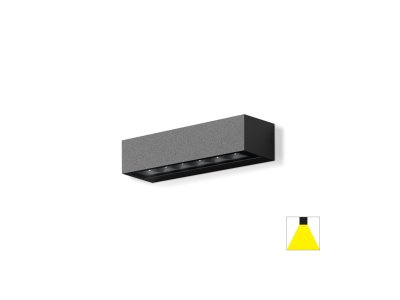 LED2 5131874 BENO II 1 vonkajšie nástenné svietidlo antracitové