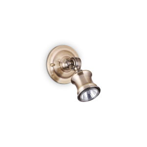 IDEAL LUX 159997 BARBER AP1 nástenné svietidlo bronzové