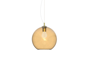 IDEAL LUX 339061 NEMO SP1 D40 závesné svietidlo jantárové béžové