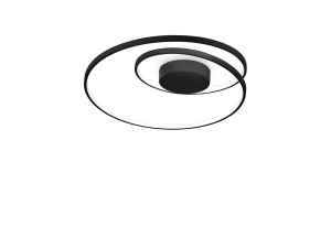 IDEAL LUX 342290 OZ PL D060 2700K stropné svietidlo čierne