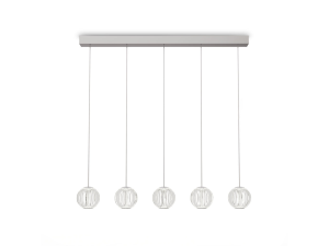 IDEAL LUX 343471 DIAMOND 3000K závesné svietidlo priesvitné