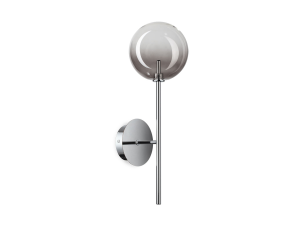 IDEAL LUX 345338 EQUINOXE AP1 nástenné svietidlo dymové