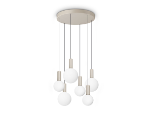 IDEAL LUX 349237 ODEON SP6 3000K závesné svietidlo biele