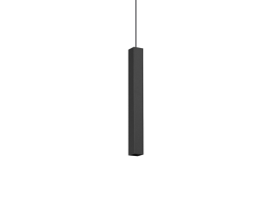 IDEAL LUX 352268 LOOK SP1 SQUARE D40 H400 závesné svietidlo čierne