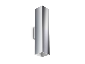 IDEAL LUX 353944 LOOK AP2 SQUARE D60 H300 nástenné svietidlo chrómové