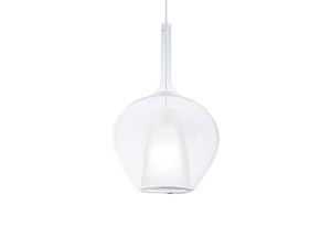 IDEAL LUX 359571 KALIQUE-1 SP1 D28 závesné svietidlo priesvitné