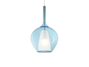 IDEAL LUX 359588 KALIQUE-1 SP1 D28 závesné svietidlo modré
