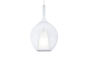 IDEAL LUX 359670 KALIQUE-2 SP1 D28 závesné svietidlo priesvitné